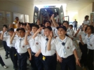 Minik izciler hastanede�