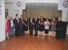 Eczac�lar d�zenlenen gecede doyas�ya e�lendi