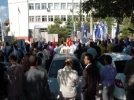 Memurlar h�k�meti protesto etti