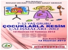 ��ocuklarla Resim �al��malar��  