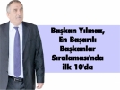 Ba�kan Y�lmaz ilk 10’da