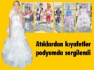 At�klardan k�yafetler podyumda sergilendi