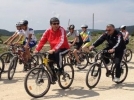 Ba�kanlar da  pedal �evirdi
