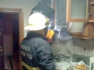 Yemek tenceresi evi yak�yordu
