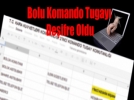 Bolu Komando Tugay� De�ifre oldu