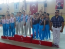 Cimnastik�ilerimiz T�rkiye �ampiyonu