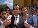 Milletvekili �zcan�dan deri i��ilerine adliye kap�s�nda destek