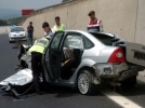 3 metre y�ksekten yola d��t�