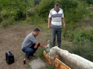 K�y suyu incelemeye al�nd�