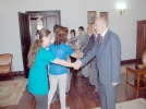 Vali �z�imen personeli ile bayramla�t�