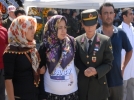 Karn�nda 7 ayl�k bebe�iyle u�urlad�