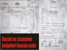Ka�ak su tart��mas�nda son durum: Ka�a��n belgesi bas�na s�zd�