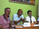 Yeni y�netimin ilk toplant�s�  