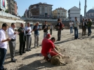 Katl� otopark i�in kurban kesildi