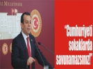 Tanju �zcan�l� CHP�ye Meclis�in kap�s�n� g�sterdi!
