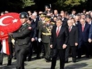 Devletin zirvesi Atan�n huzuruna ��kt�