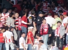 Trib�nde olaylar ��kt�