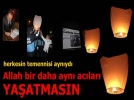Ge�en 13 y�l i�in 13 balon u�uruldu