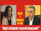 Kad�n siyasiden Ak Parti'ye sert ��k��