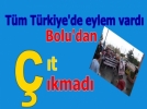 T�rkiye ayakta, Bolu�dan ses yok