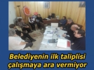 Se�im �al��malar�na ara vermiyor