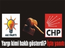 Ak Parti ile CHP aras�ndaki krize yarg� m�dahalesi
