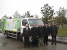 D�rtdivan ��p toplama arac�na kavu�tu