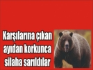 Havaya ate� edip, ka�t�lar
