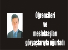 Kaza kurban� gen� ��retmene okul bah�esinde veda