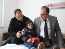 Ba�kan minik Abdallah�� ziyaret etti