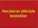 ��renciler yemek yap�p, akademisyenlere yedirdi 