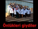 Doktor aday� ��renciler Beyaz �nl�k giydi