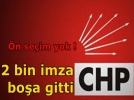 CHP�de bir grup partilinin �nse�im �abalar� sonu�suz kald�