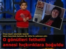 Yusuf s�yledi, annesi kuliste h��k�r�klara bo�uldu