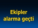 Ekipler teyakkuza ge�ti