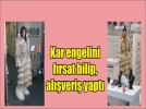 Sosyetik g�zel kar engelini a�amad�