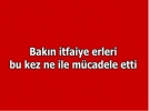 Bu sefer yang�nla de�il buzla m�cadele ettiler
