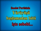 Bas�n toplant�s� bitmeden y�r�y�� iptal edildi 