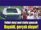Yeni �ehir stad� i�in art�k engel yok!