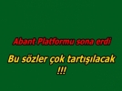 Abant Platformunda son g�n