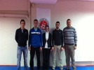 Karate hakemlerimiz kursa kat�l�yor