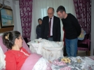 Vali �z�imen'den hasta ziyaretleri  