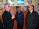 Vali �z�imen ticari taksi �of�rleriyle bulu�tu