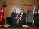 Baysal�dan BTSO� ya ziyaret