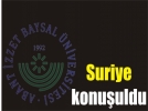 Suriye konusunda do�ru ad�m at�ld�