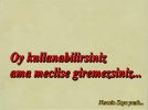 Oy kullanabilirsiniz ama meclise giremezsiniz!