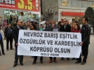 �zzet Baysal Caddesi�nde Nevruz kutlamas�