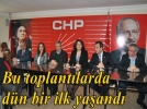 Tanju �zcan��n toplant�lar�nda bir ilk ya�and�