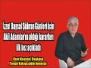 Halk adam�n� halk anacak