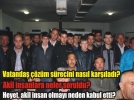 Ak�l insanlar, kahvehanede vatanda�la bulu�tu